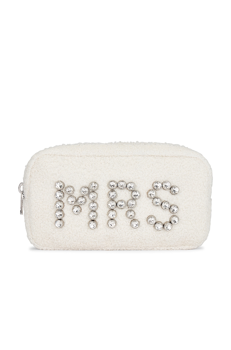 Image 1 of Mrs Crystal Cosmetic Bag in Cream