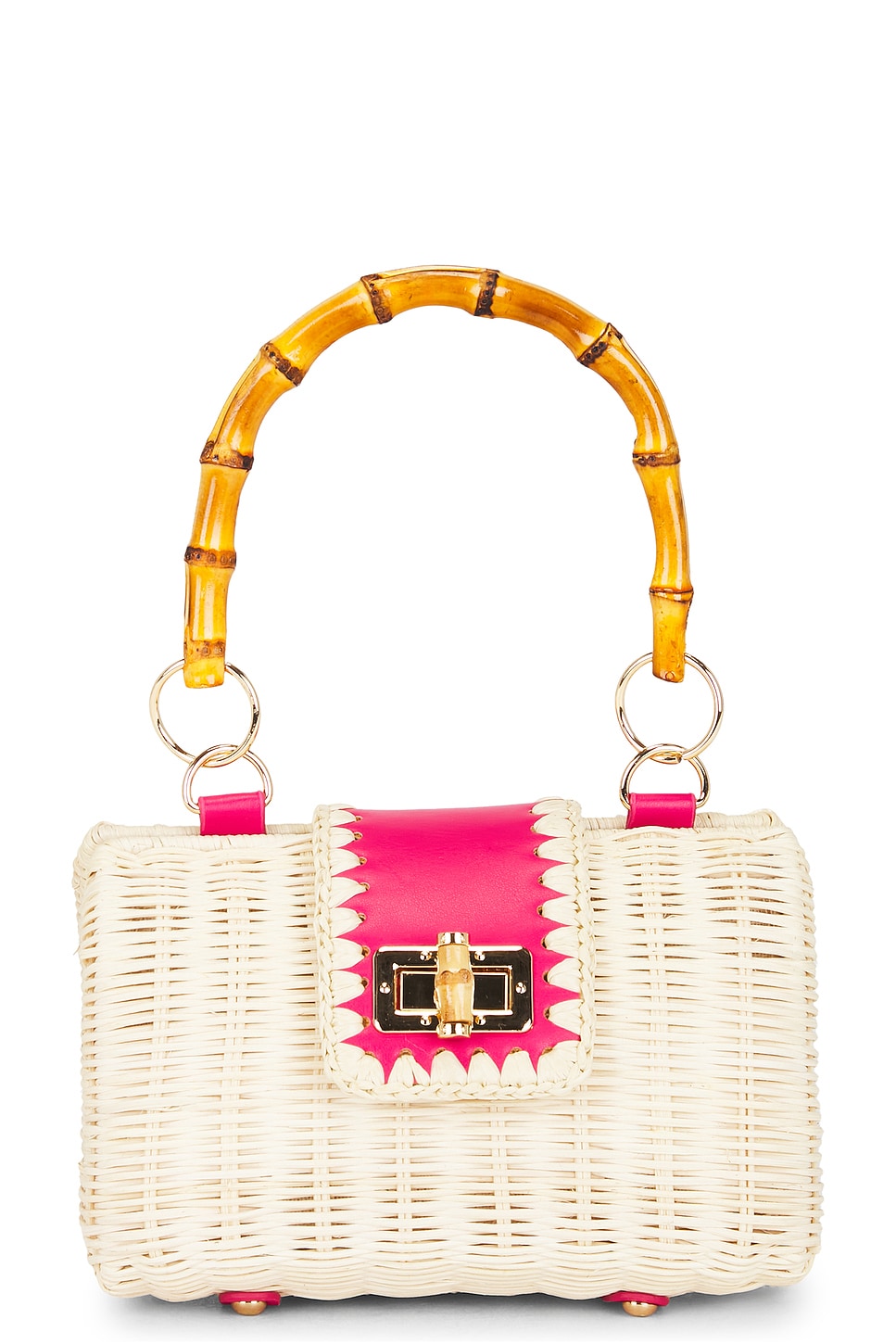Mason Bamboo Clutch Bag