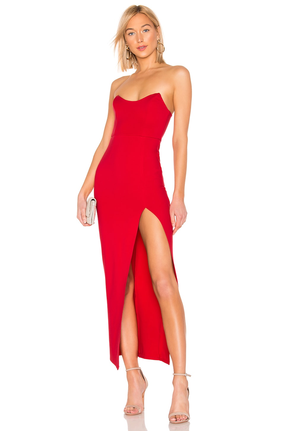 Mitzie Dress in Red. Revolve Women Clothing Dresses Maxi Dresses 