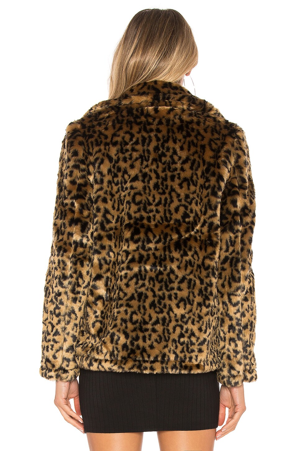 by the way. Dallas Faux Fur Coat in Leopard REVOLVE