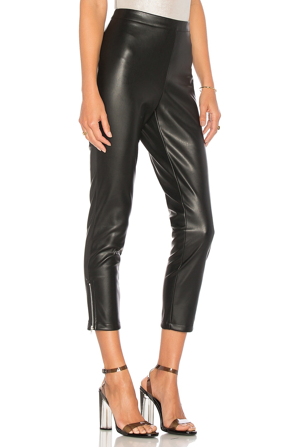 by the way. Nelly Side Zip Faux Leather Pant in Black | REVOLVE