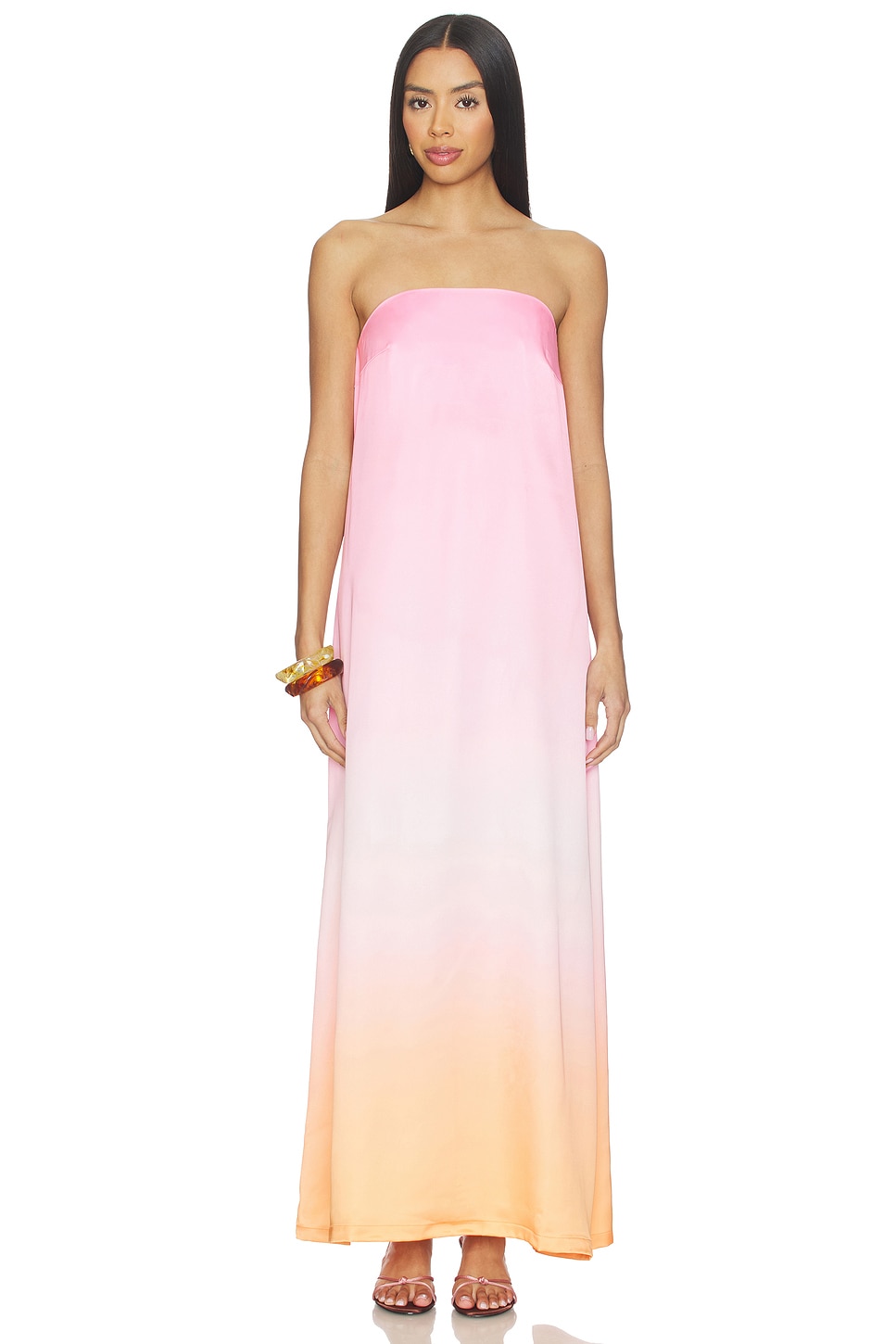 strapless open back dress Georgie Mini Dress main image 1