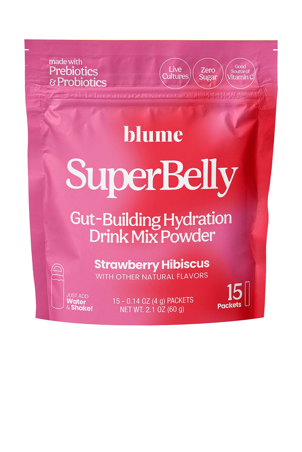 Superbelly Strawberry Hibiscus - thumbnail 3