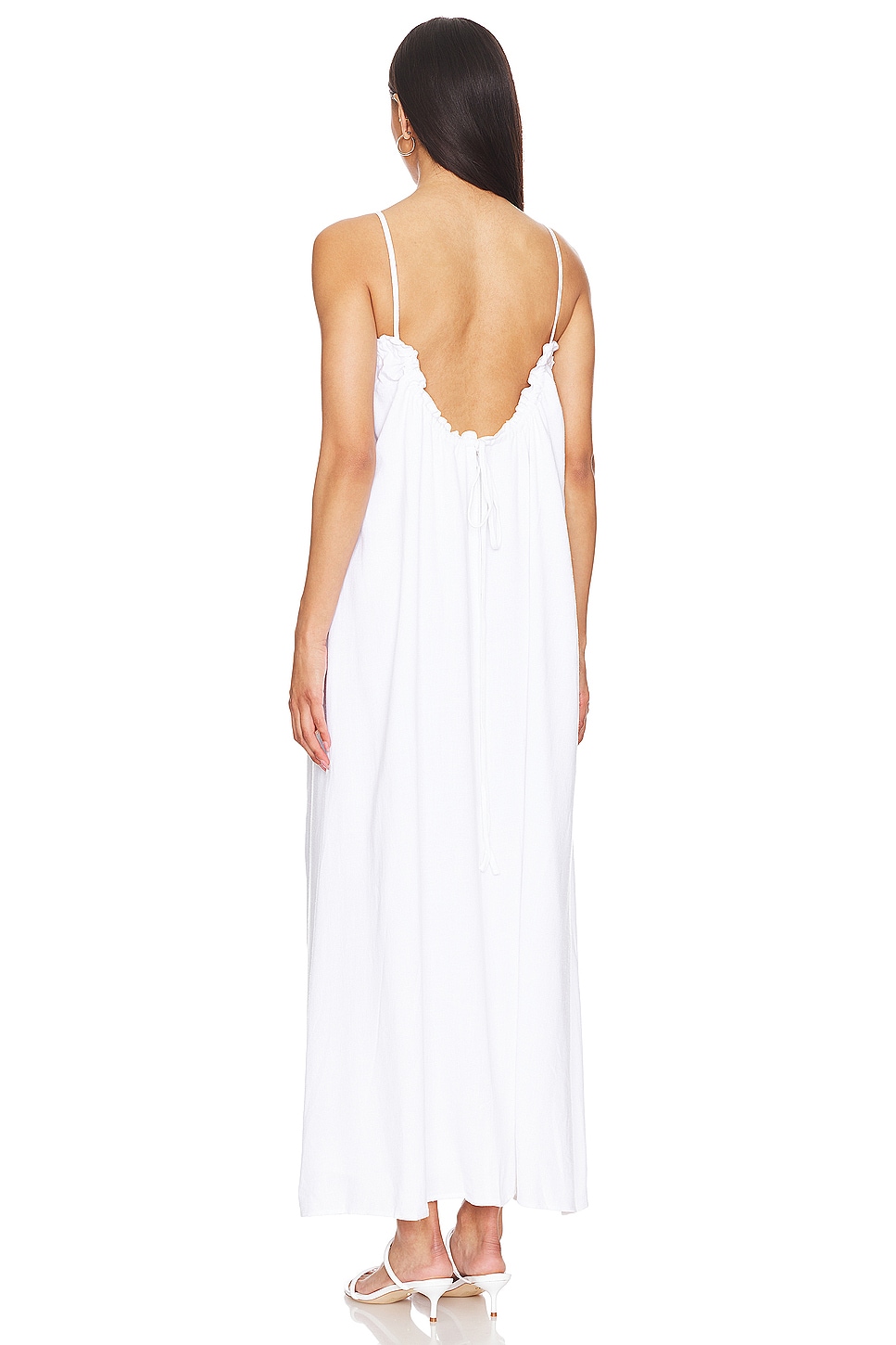 BUMPSUIT - Linen Maxi Maternity Dress | Plush
