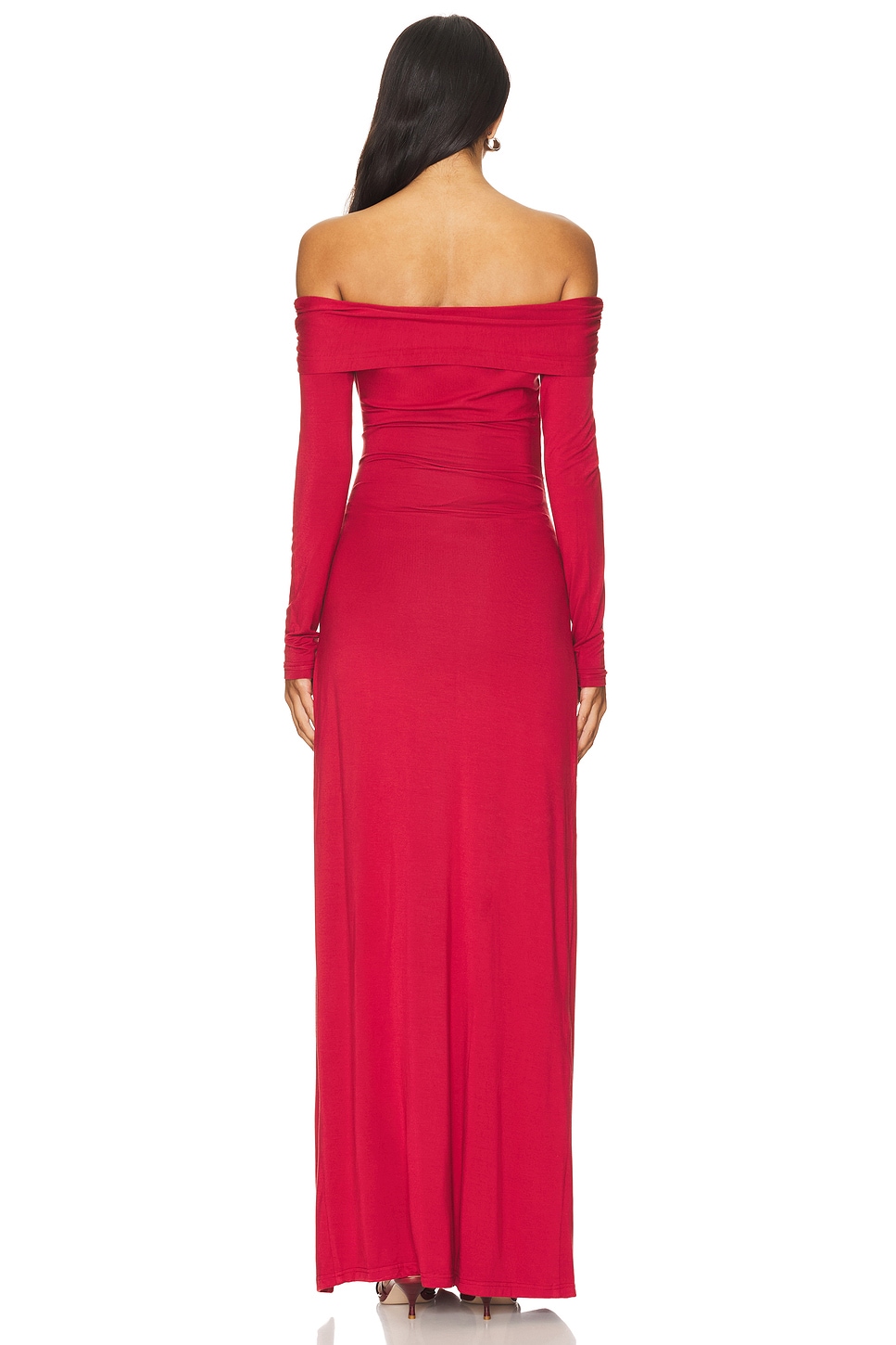 BUMPSUIT Off The Shoulder Evening Dress thumbnail