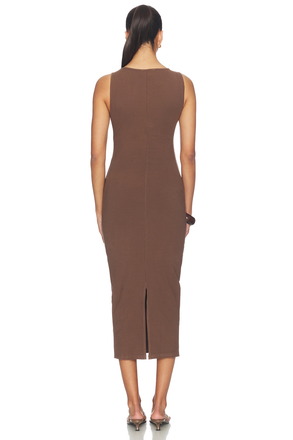 ruffle orange dress The Winifred Ruffle Sleeve Maxi Dress in Orange – Piper & Scoot main image 0