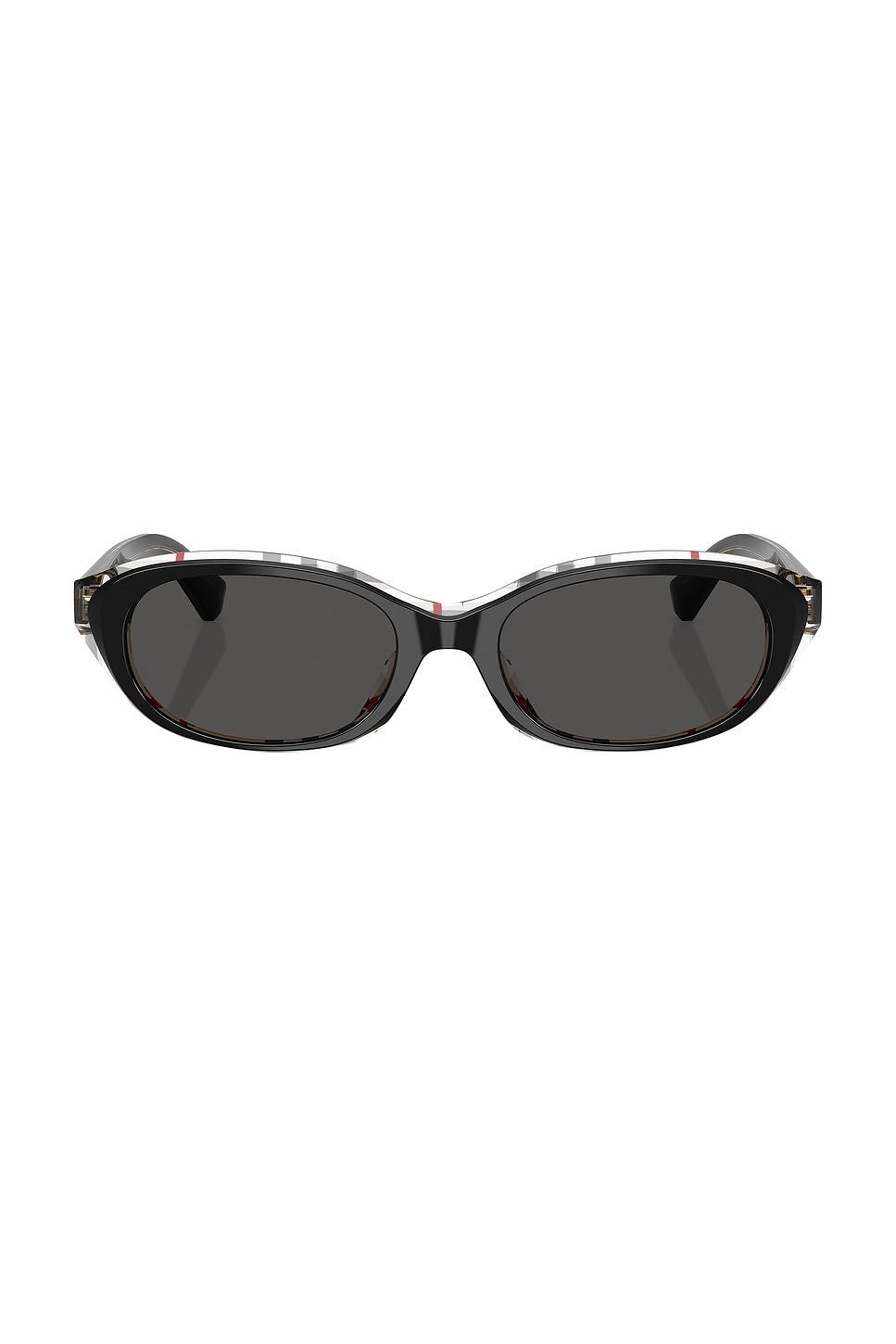 Burberry Oval Sunglasses in Top Black | REVOLVE Burberry Oval Sunglasses in Top Black | REVOLVE