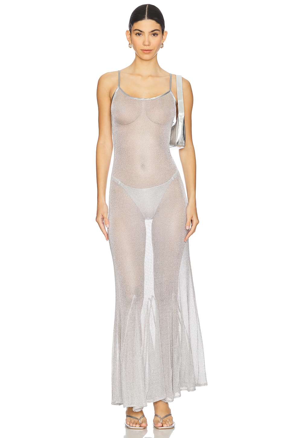 Bella Venice The Serafina Dress in Silver | REVOLVE
