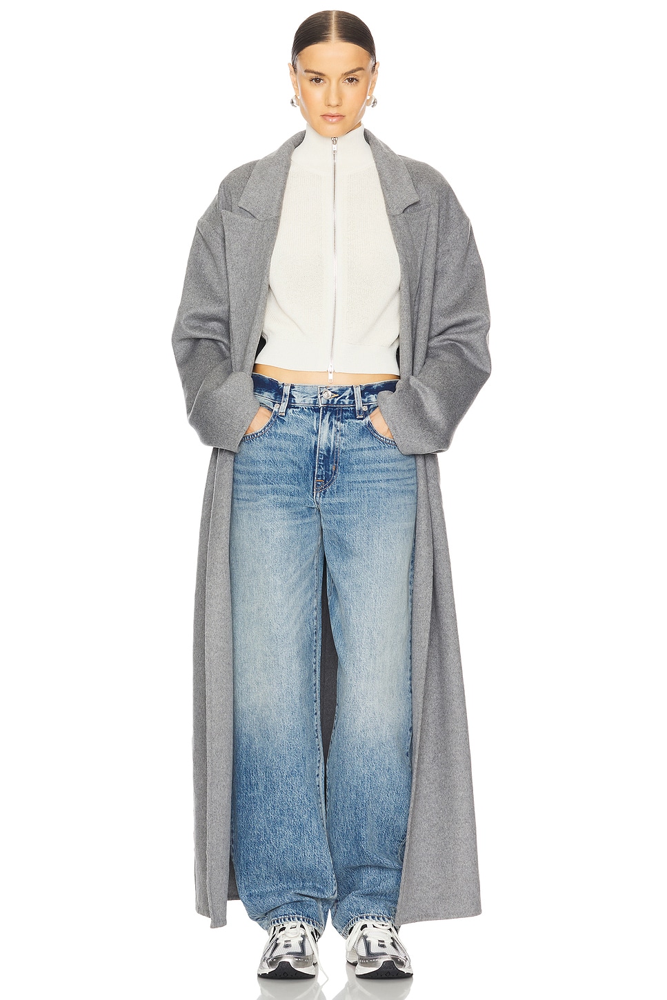 Double Long Coat - Thumbnail 4