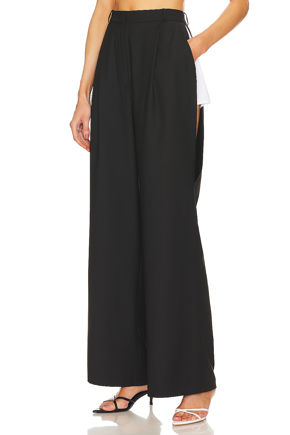 Bevza Trousers With Slits