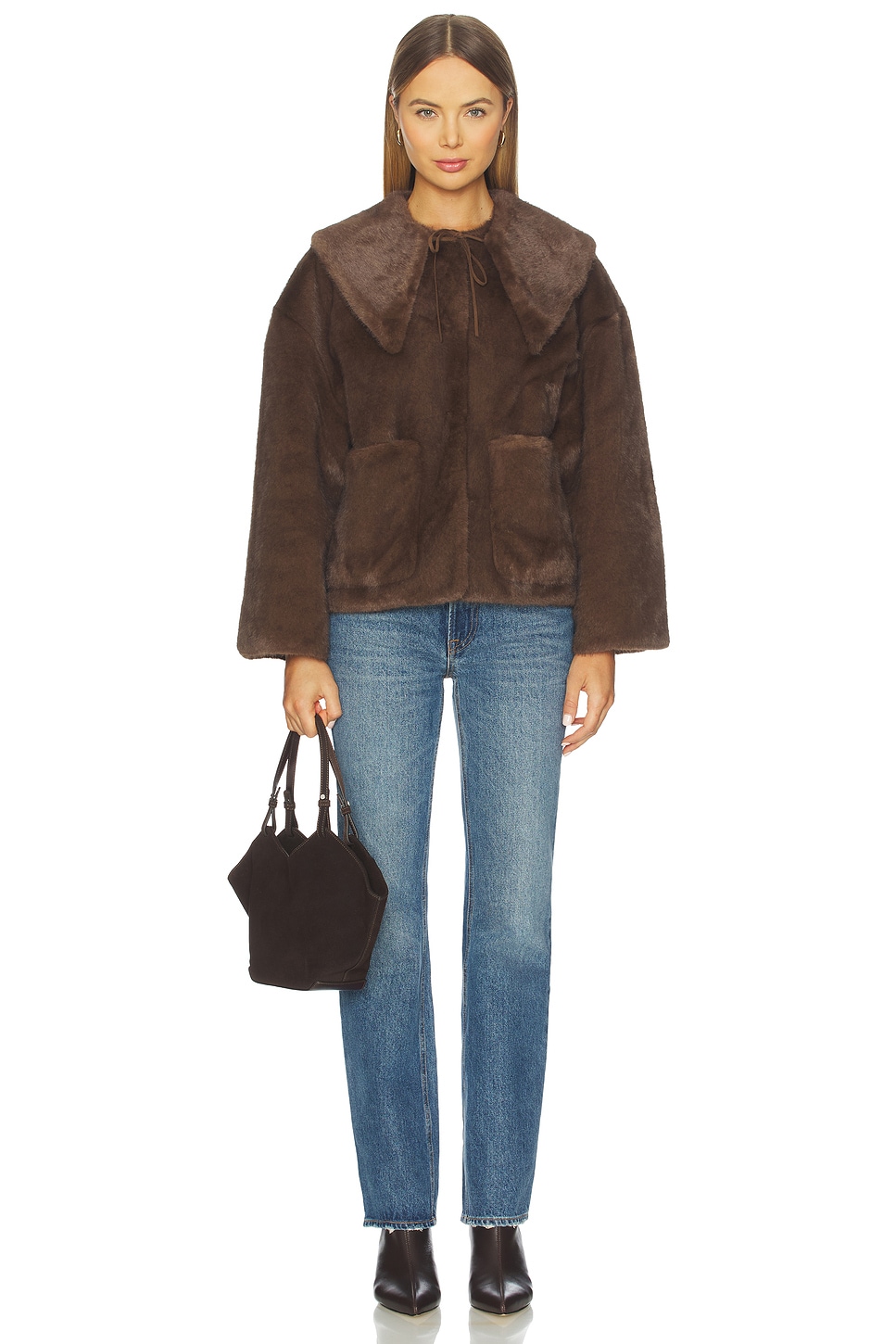 By Malene Birger JACQUIE フェイクファージャケット - Carafe | REVOLVE
