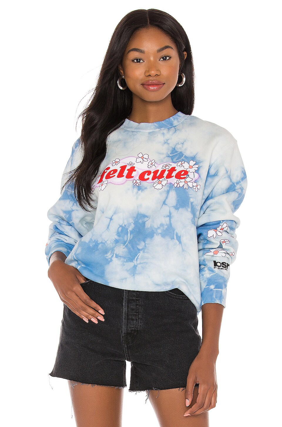 revolve tie dye sweatshirt