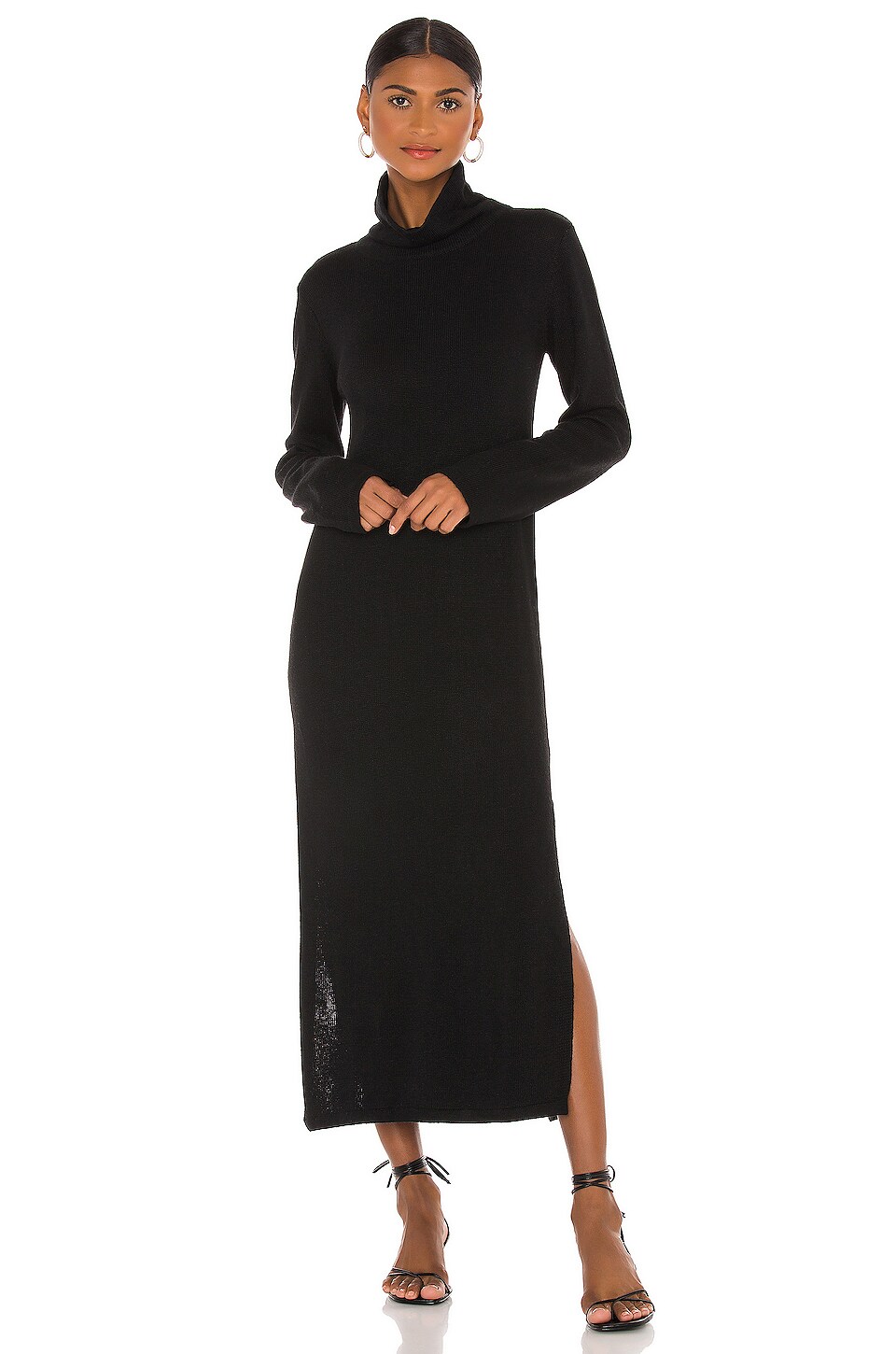 Callahan X REVOLVE Sweater Midi Dress in Black