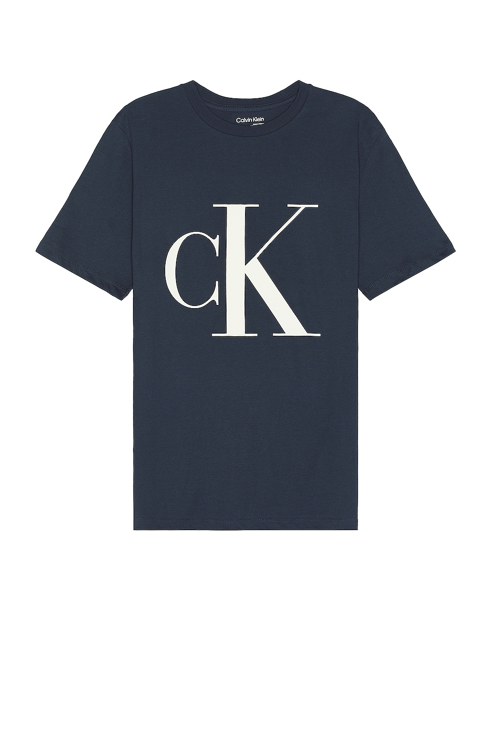 Calvin Klein Monogram Logo Tee in Ink | REVOLVE