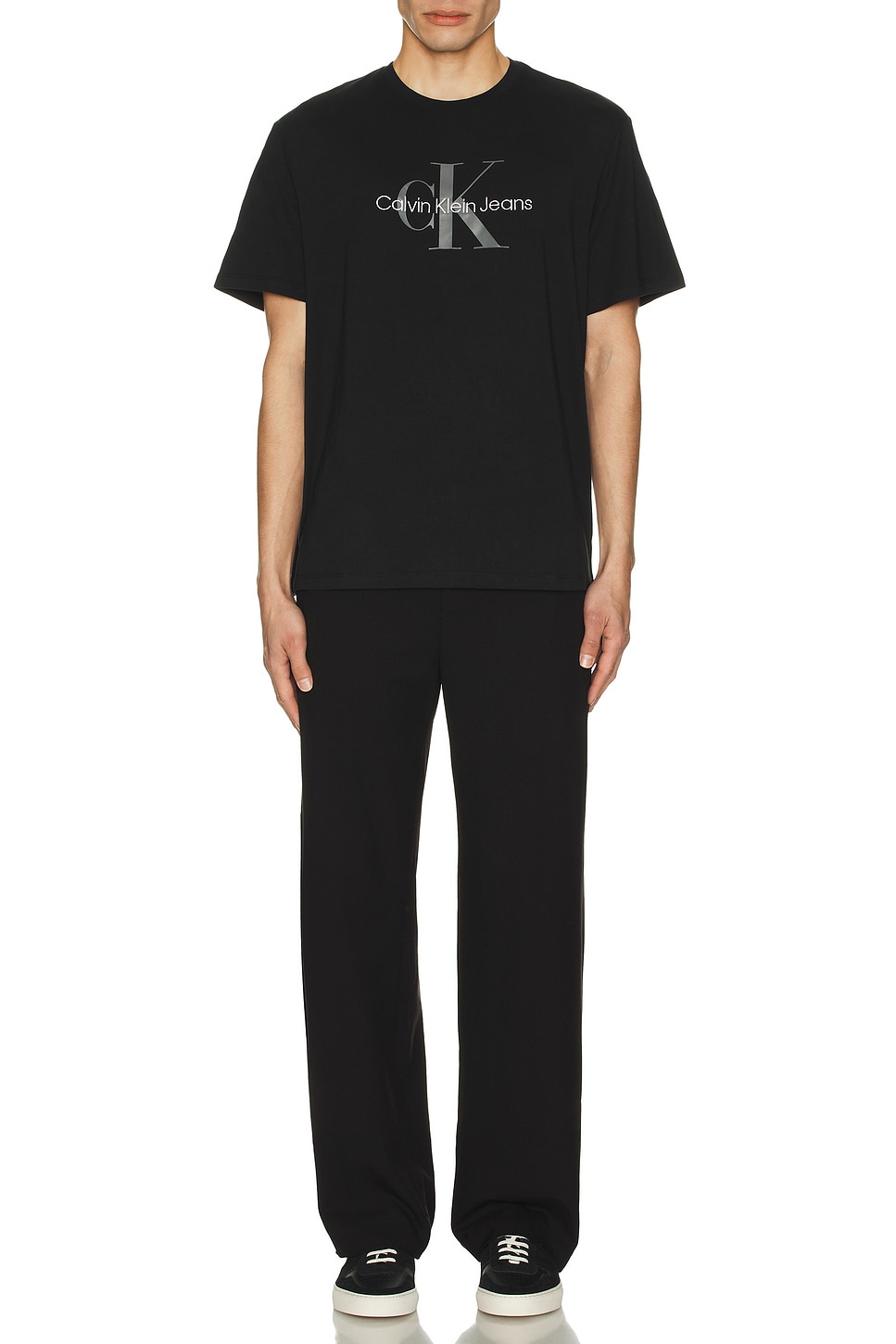 【 】Hero Monologo T-Shirt Tシャツ Erkek Hero Monologo T-shirt Siyah LV04RB862GUB1 | Calvin Klein