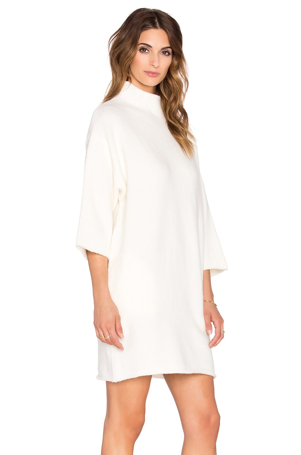 C/MEO Warm Winds Dress in Ivory