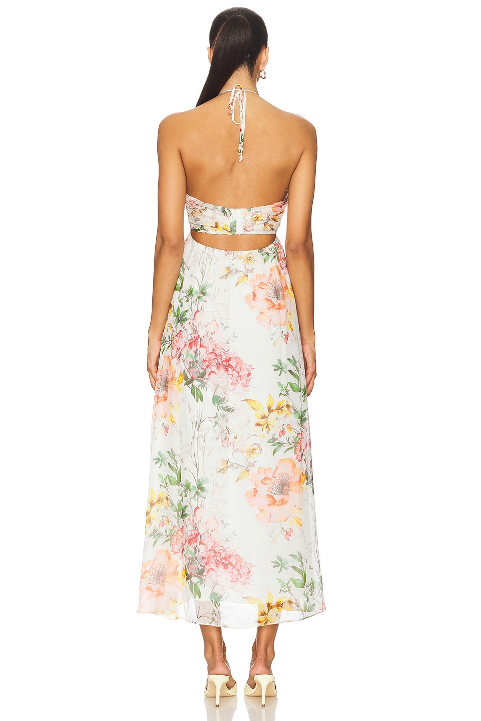 CAMI NYC Calliope Chiffon Maxi Dress in Summer Solstice | REVOLVE