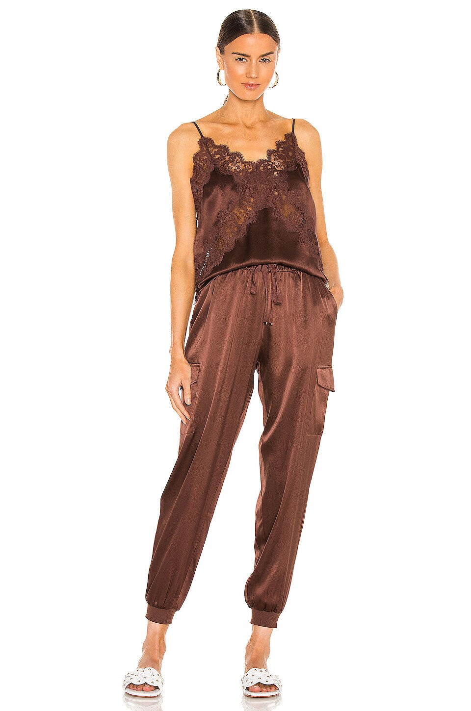 chocolate jogger set
