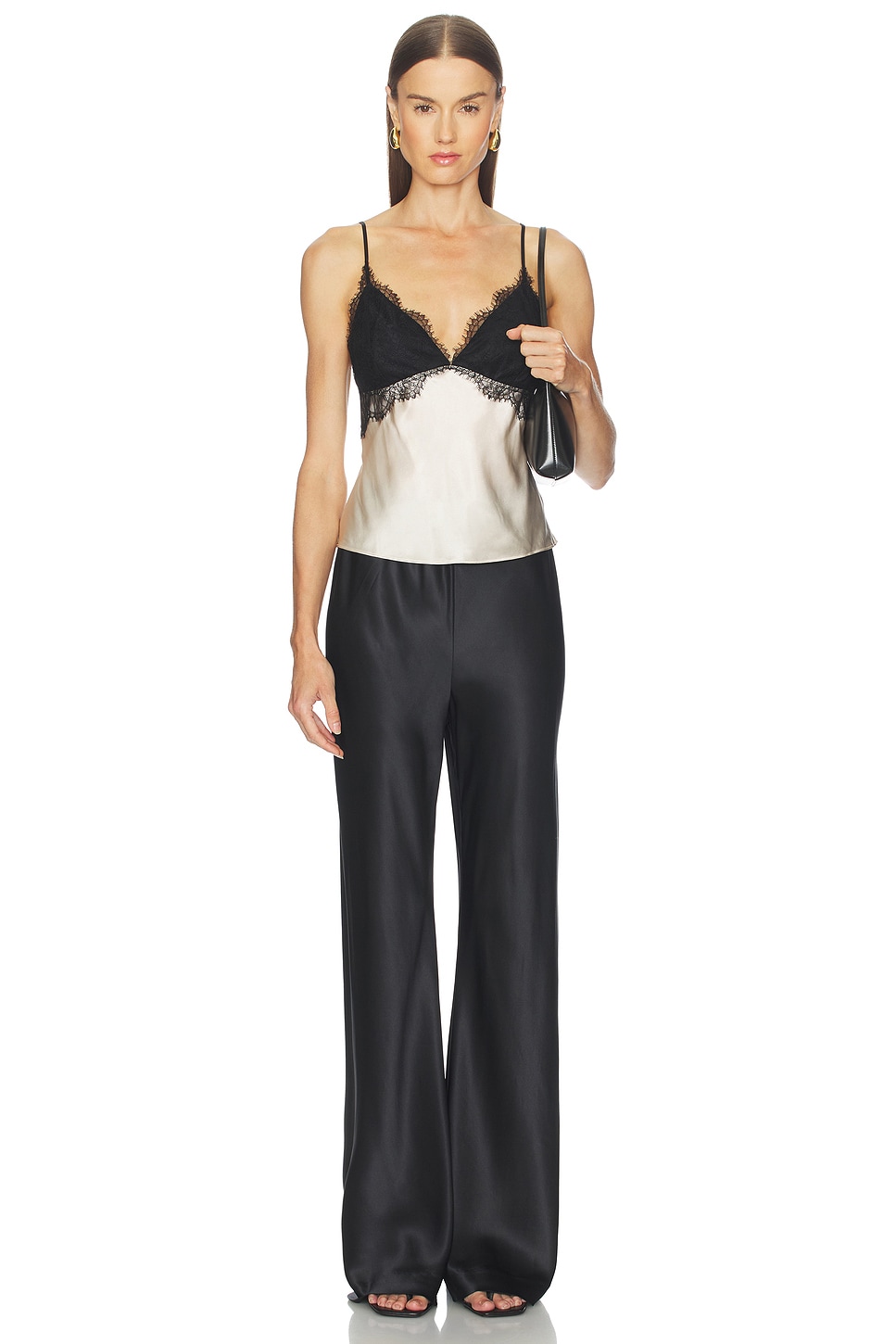 CAMI NYC Hilda Camisole in Oat & Black | REVOLVE