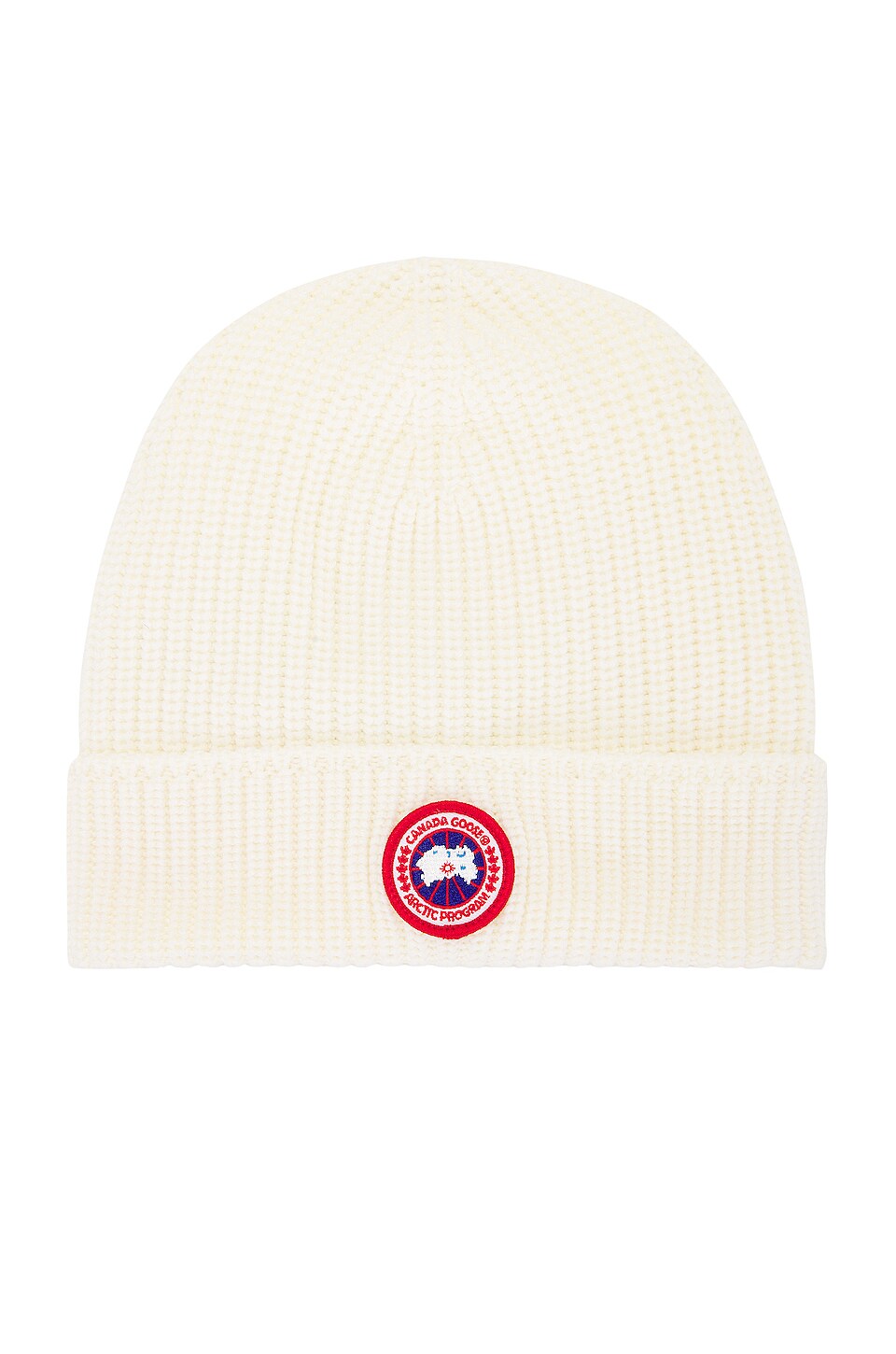 Canada Goose Arctic Disc Rib Toque in White