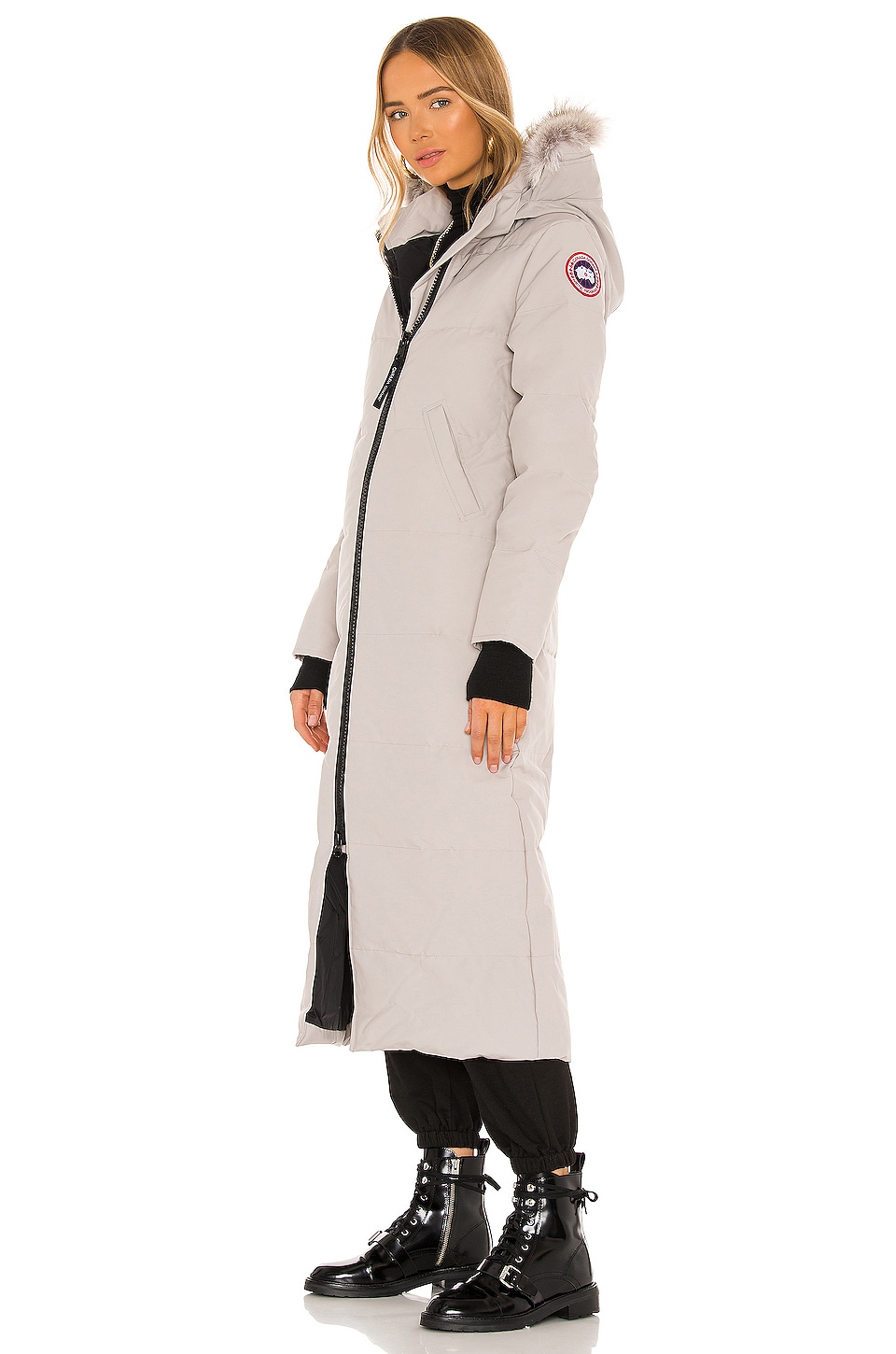 Canada Goose Mystique Parka in Limestone REVOLVE