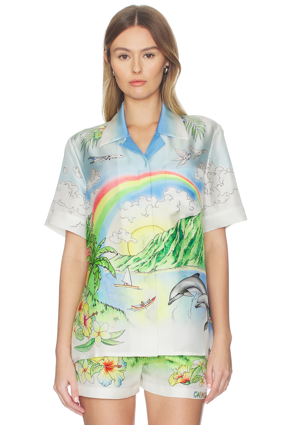 トップス aloha Casablanca ALOHA シャツ - Multi | REVOLVE