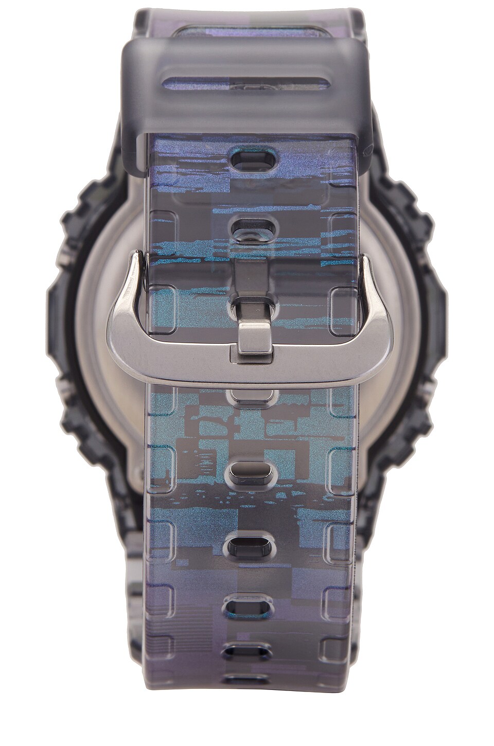 G-Shock Watch in Clear & Blue