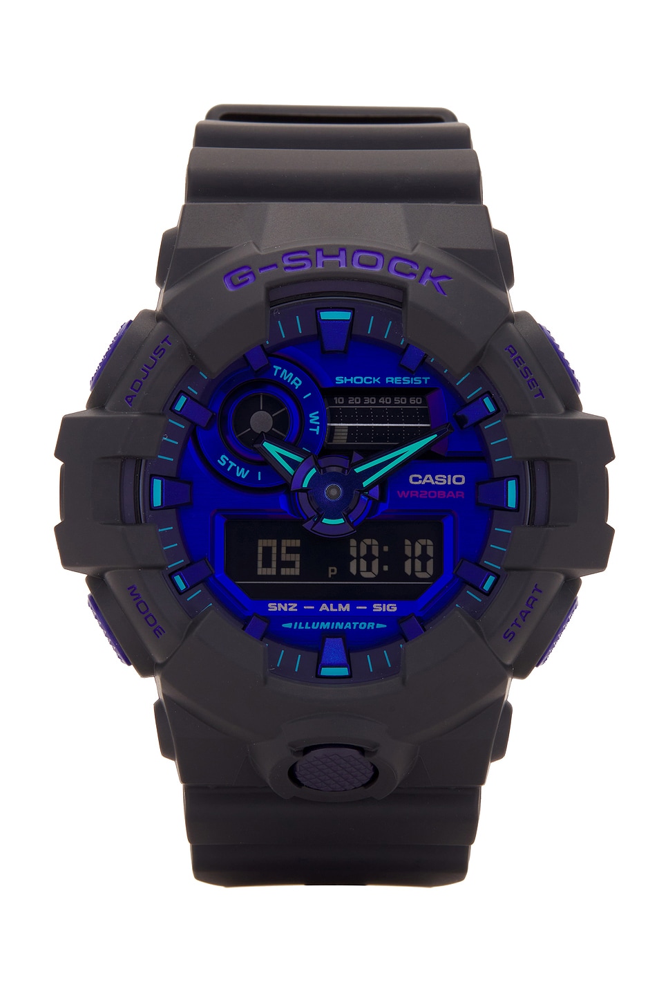 G-Shock Watch in Black & Blue