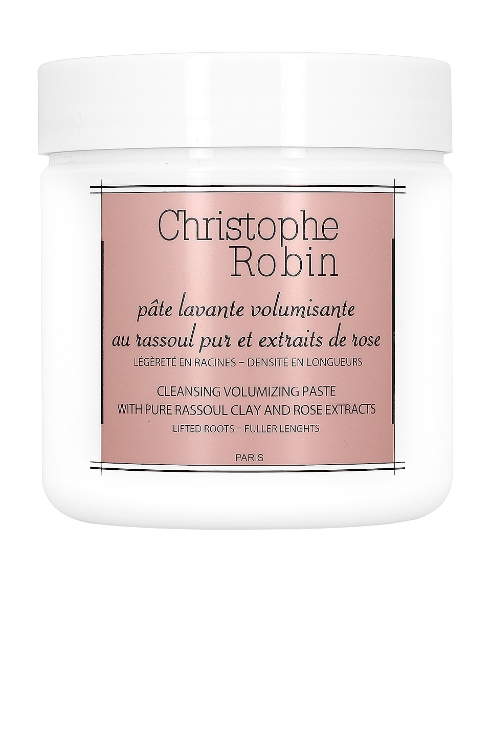 CHRISTOPHE ROBIN CLEANSING VOLUMIZING PASTE WITH PURE RASSOUL CLAY AND ROSE EXTRACTS,CBIR-WU6