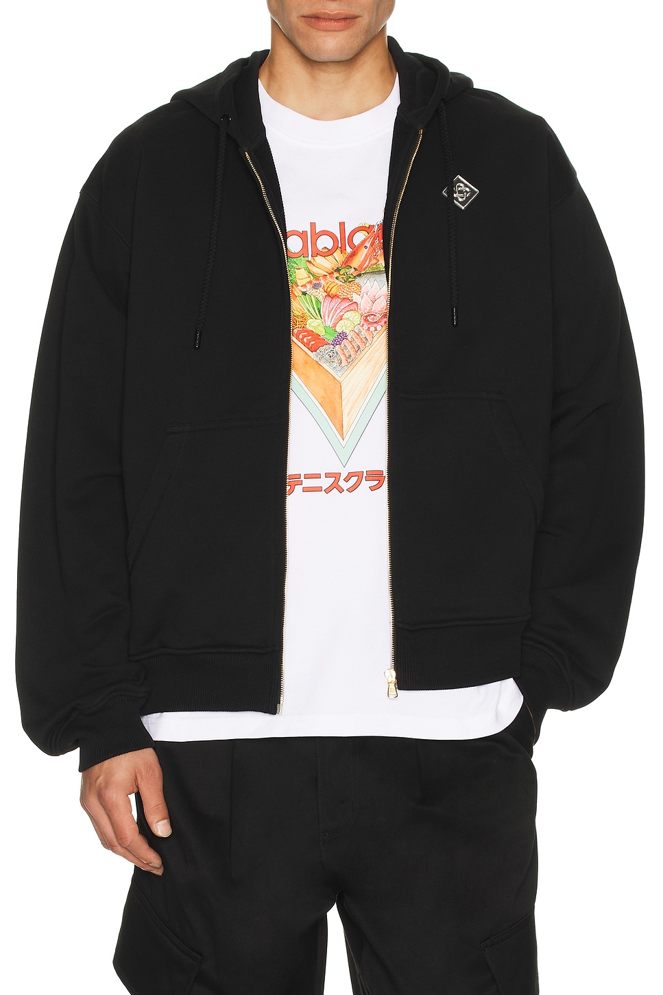 z*@様 CASA BLANCA パーカー Mohair Flame Laurel Zip Hoodie | Casablanca Paris