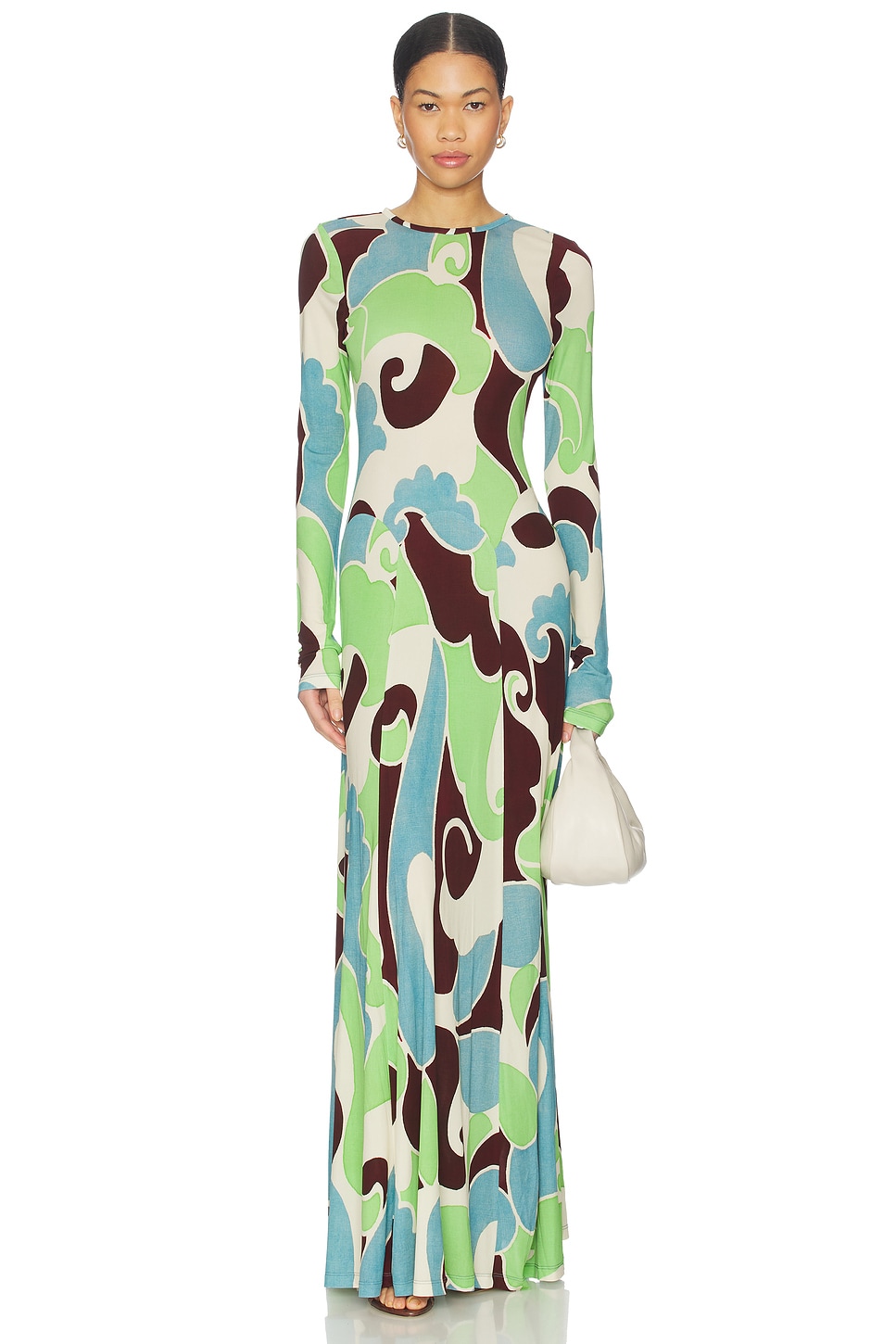 Cara Cara Mountain Maxi Dress in Petal Wave Mint | REVOLVE