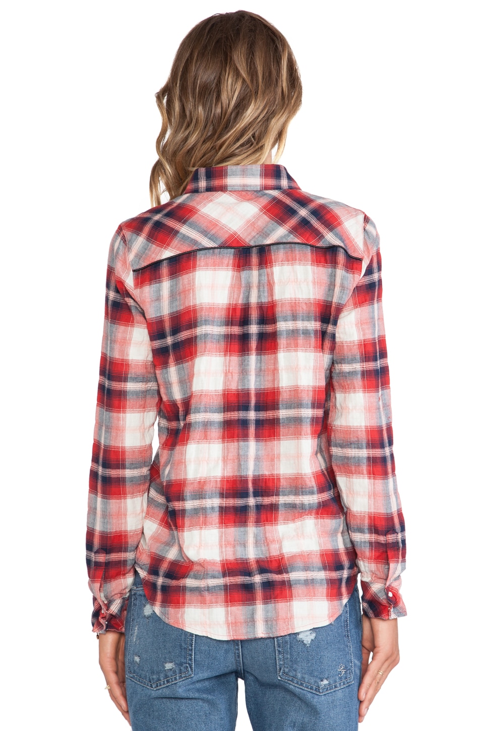 western button down shirt women's