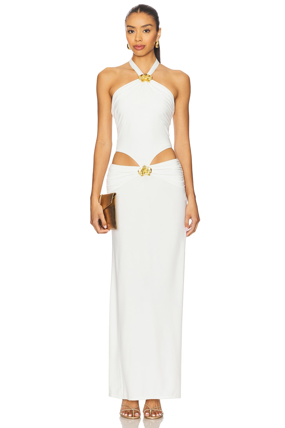 CIN CIN Imperial Orchid Maxi Dress