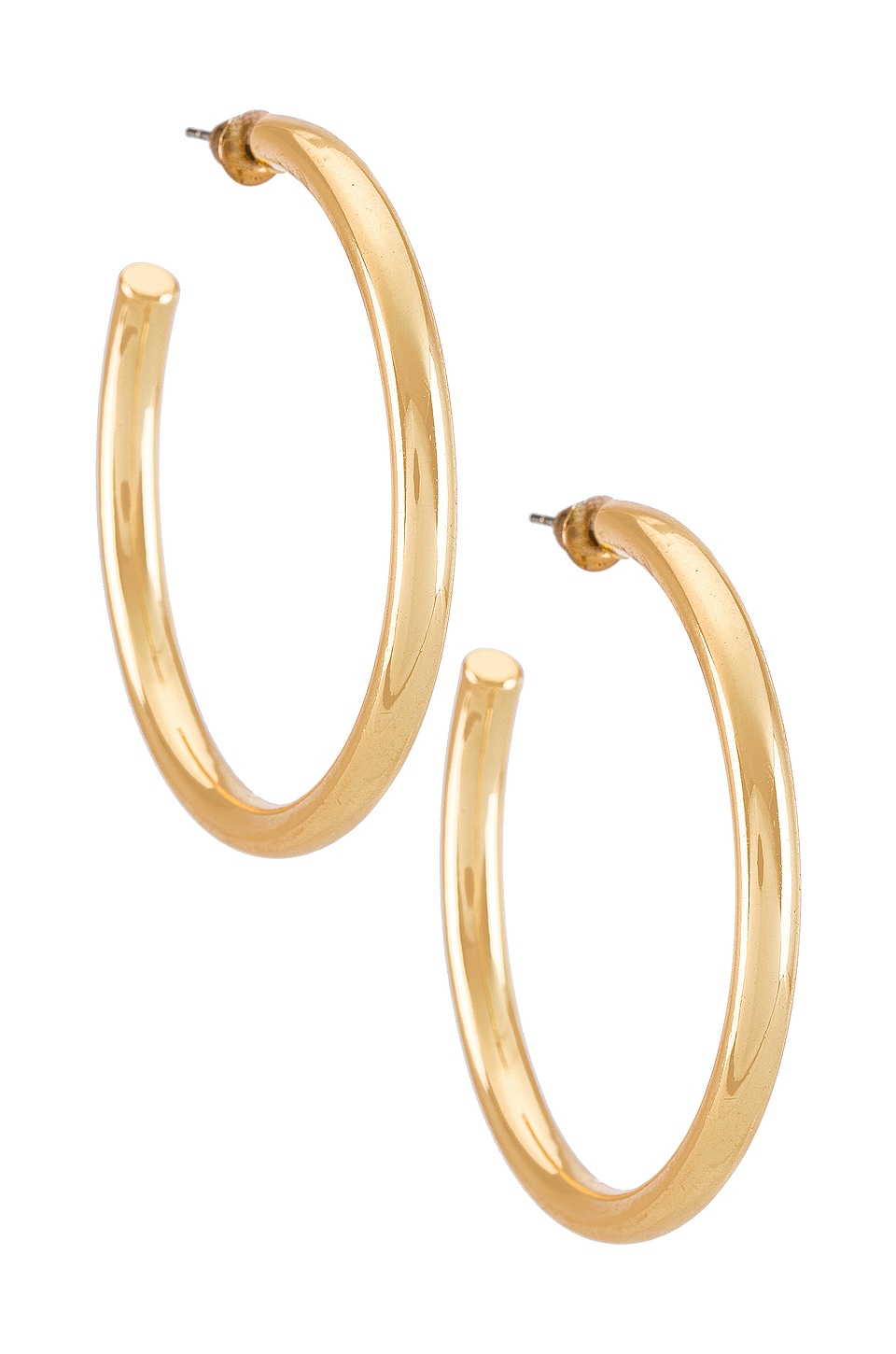 Image 1 of Annie Hoop Earring in Gold