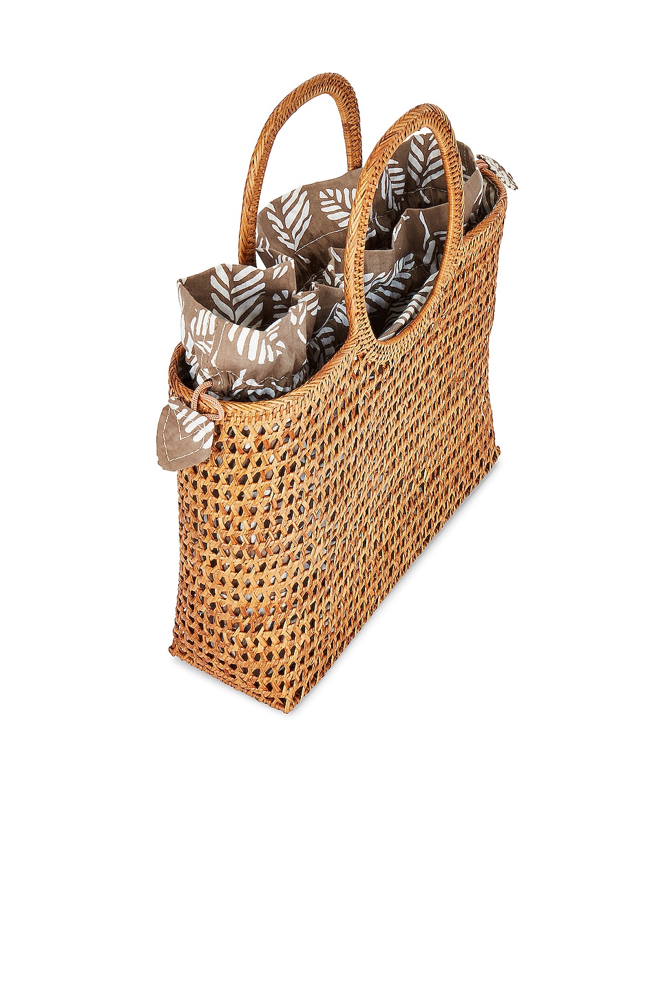 Casa Clara Tinsley Tote in Rattan | REVOLVE