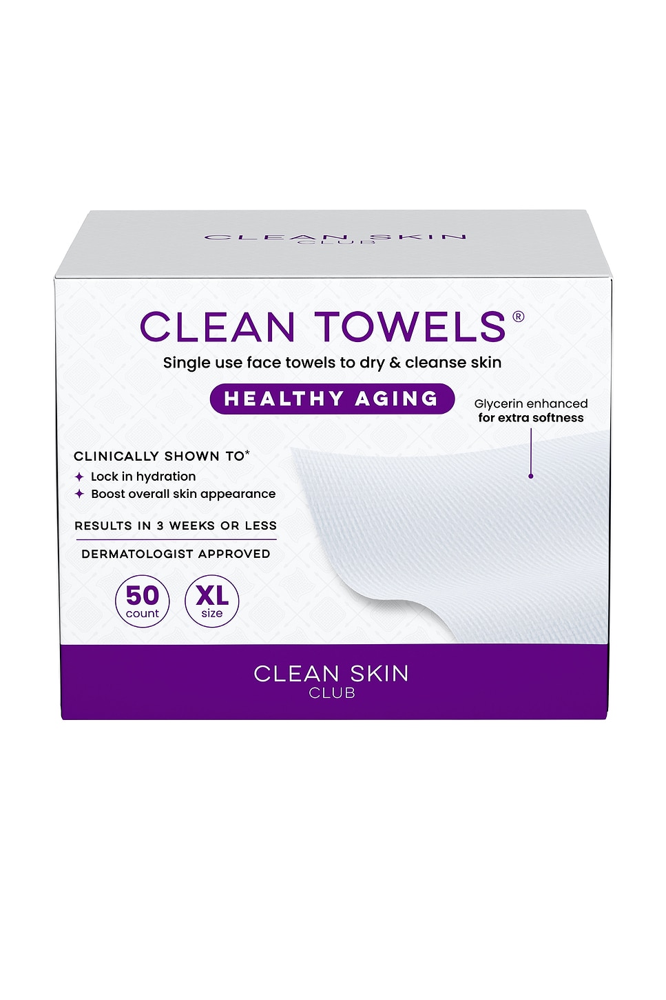 Healthy Aging Clean Towels XL 50 Count - thumbnail 3