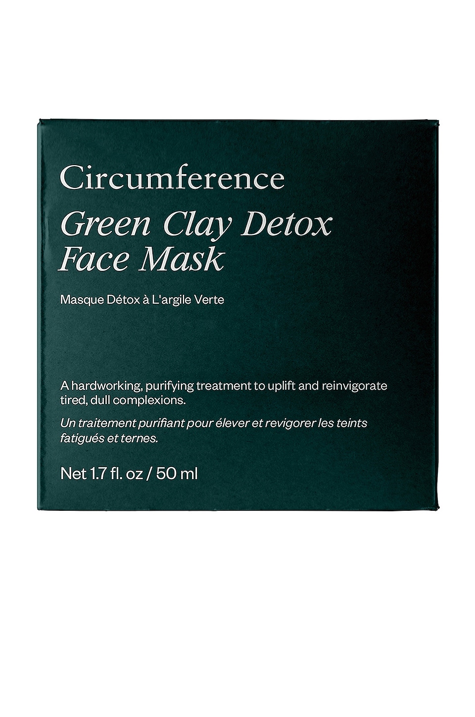 Shop Circumference Green Clay Detox Face Mask In N,a