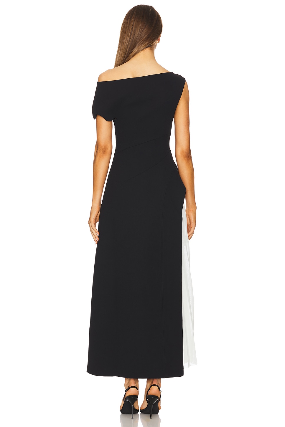 Acler VESTIDO MIDI SUDDEN en Black & Ivory | REVOLVE Acler VESTIDO MIDI SUDDEN en Black & Ivory | REVOLVE