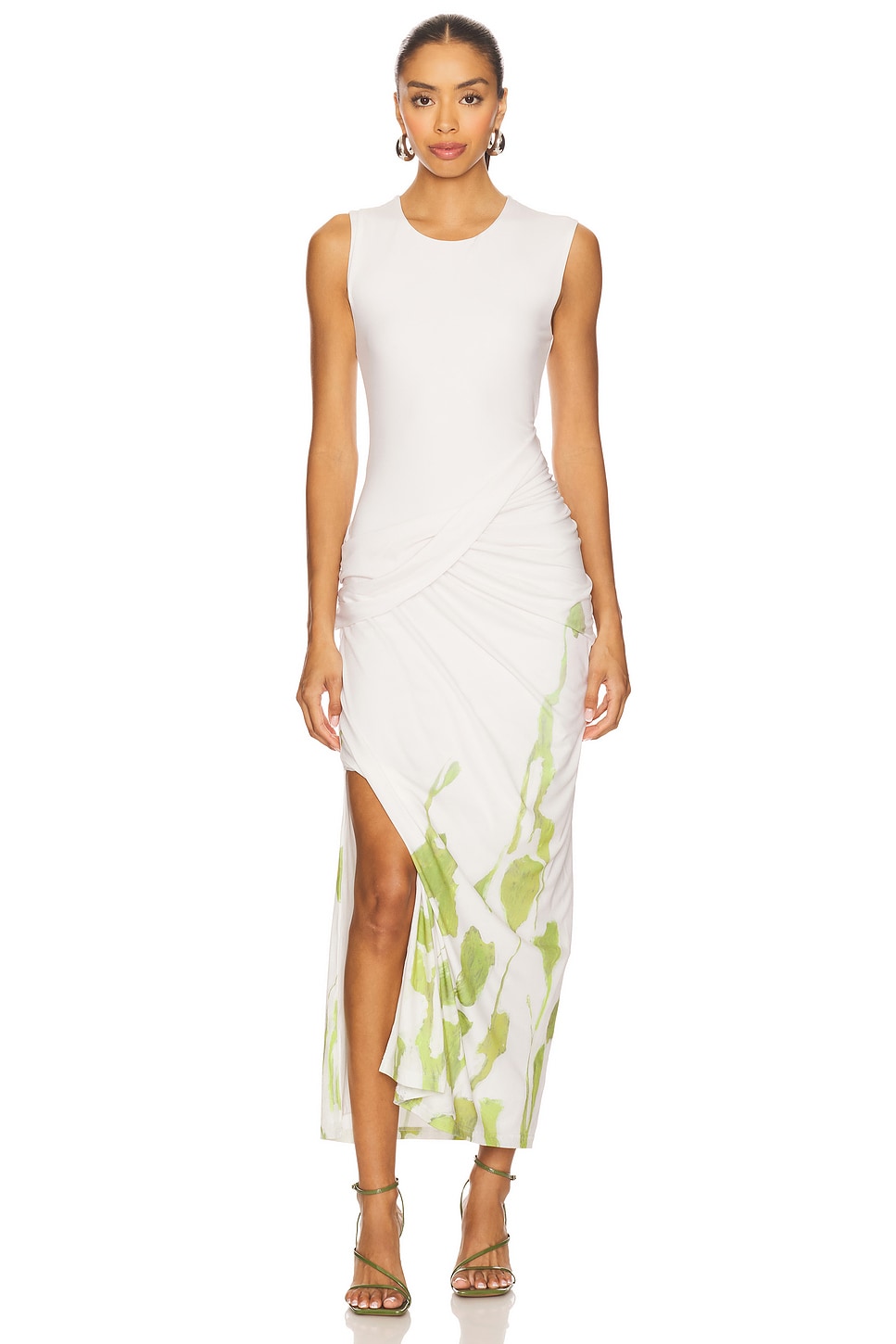 Acler Wigmore Midi Dress in Clover Canopy | REVOLVE