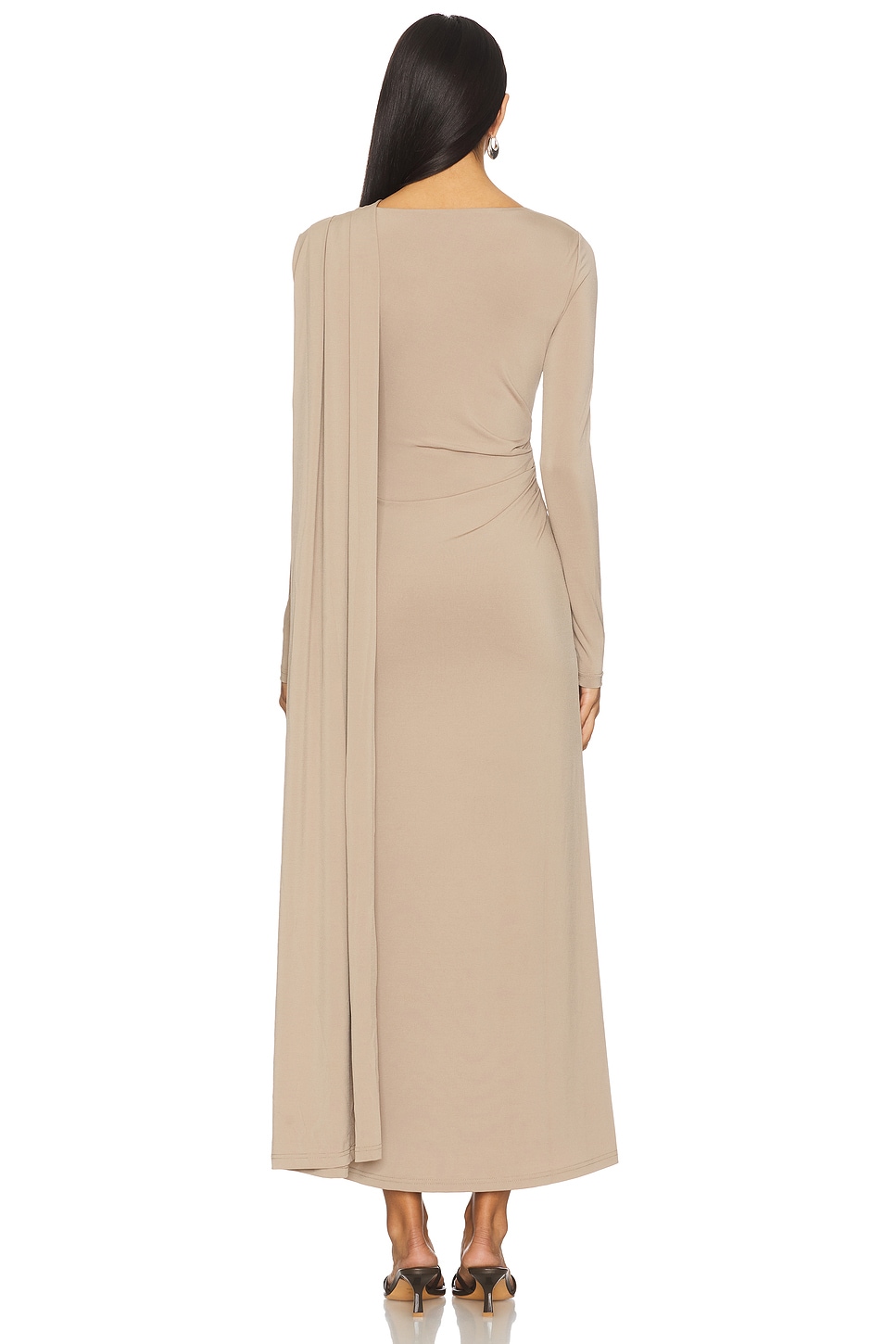 Acler Catherinson Maxi Dress in Oat Latte | REVOLVE