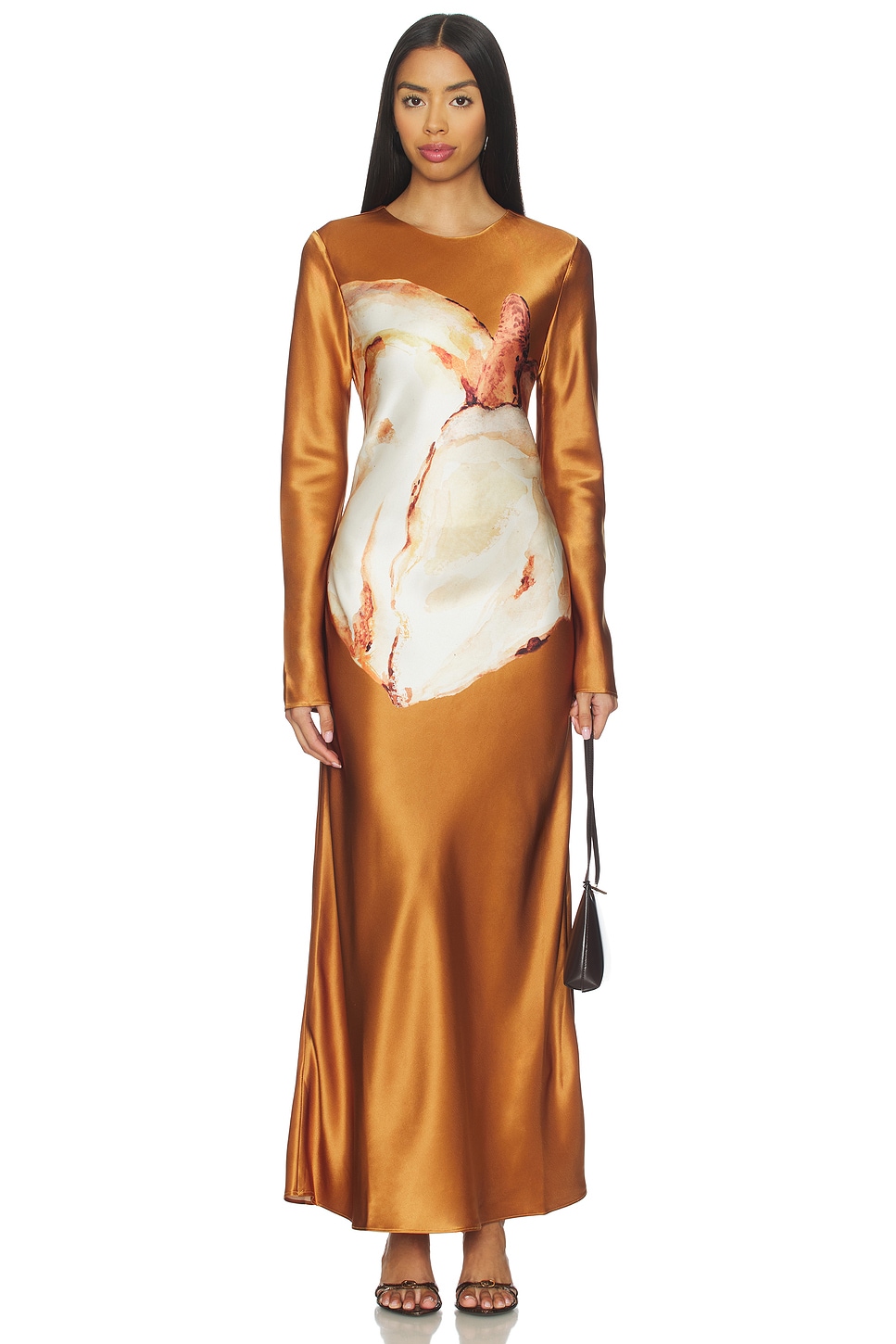 fall womens maxi dress Fall Harvest Floral Maxi Dress Curves