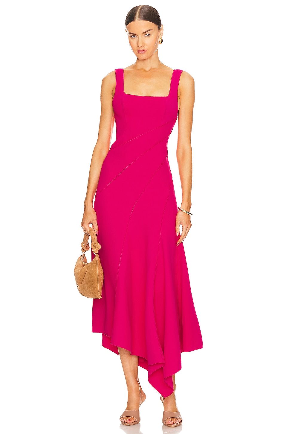 knee length dresses for ladies Azalea Gia Midi Dress main image 0