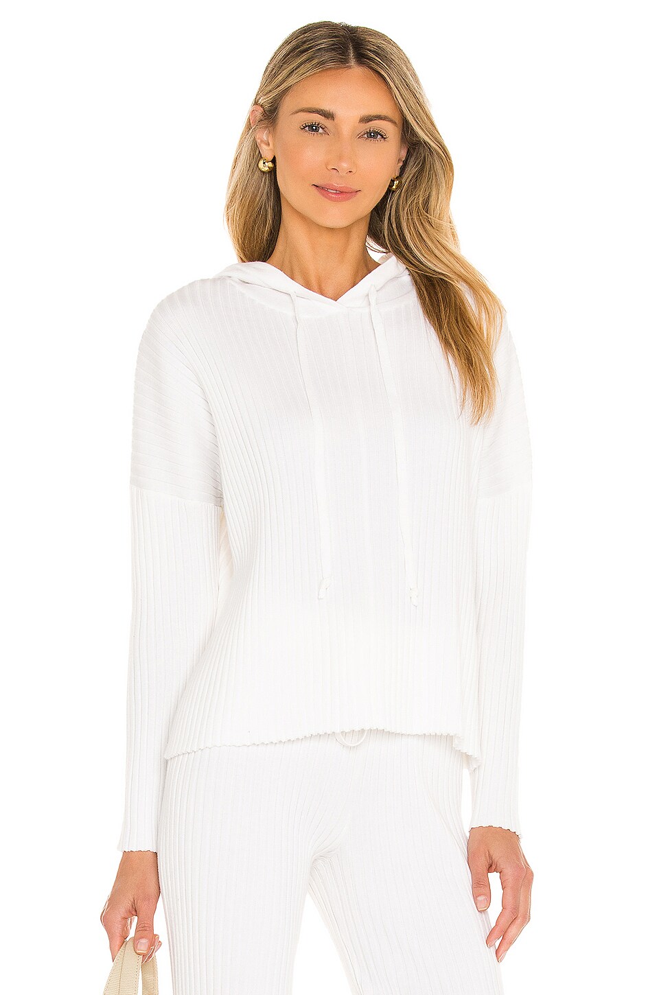 Central Park West Whitehaven Hoodie Ivory