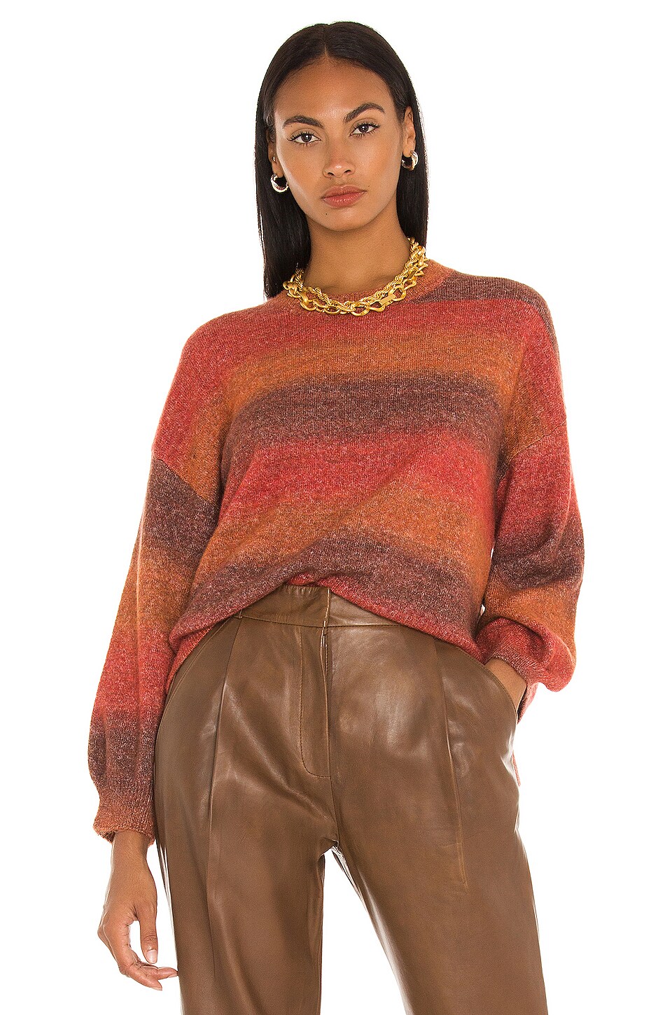 Central Park West Swift Sweater Clay