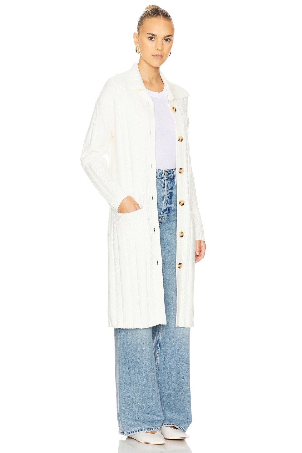 Palma Collared Duster - Thumbnail 2