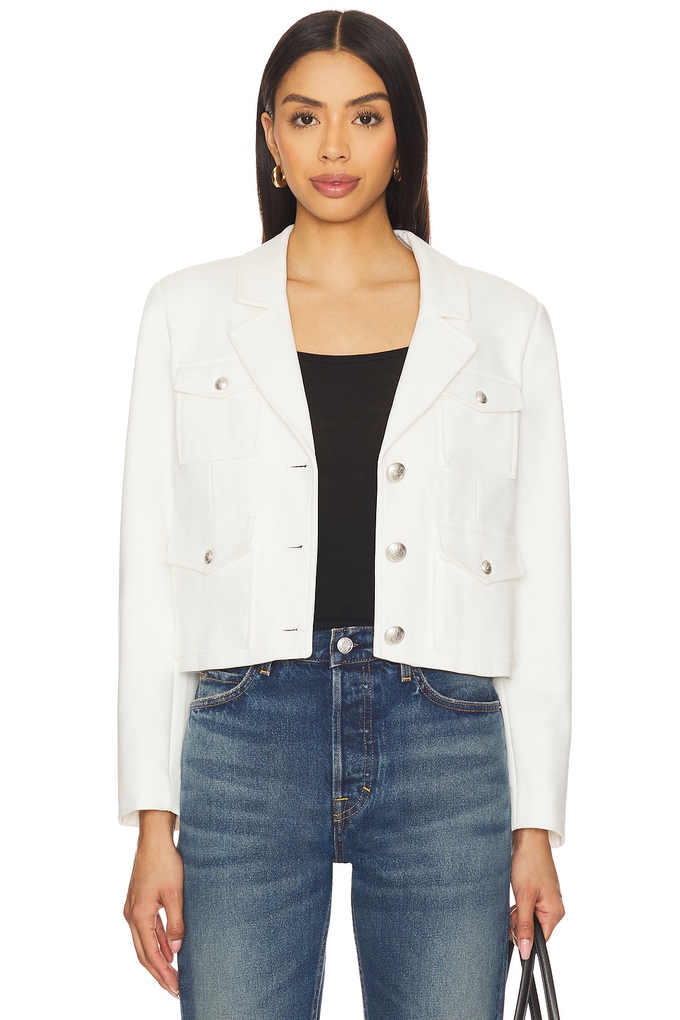 Central Park West Ponte Suiting Blazer thumbnail