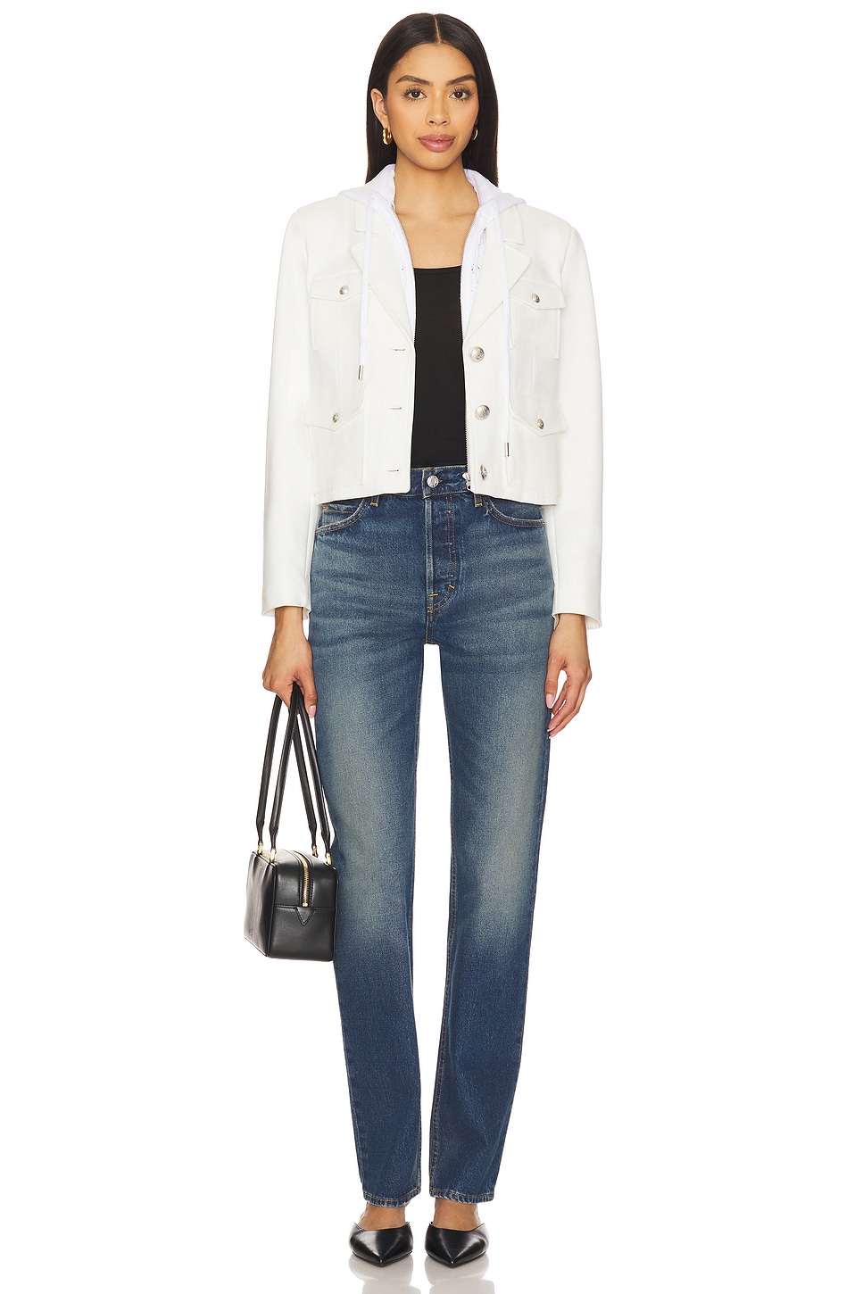 Central Park West Ponte Suiting Blazer thumbnail