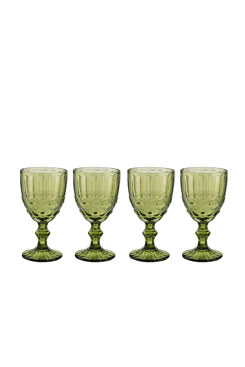 Chefanie Green Stem Glasses Set Of 4 REVOLVE