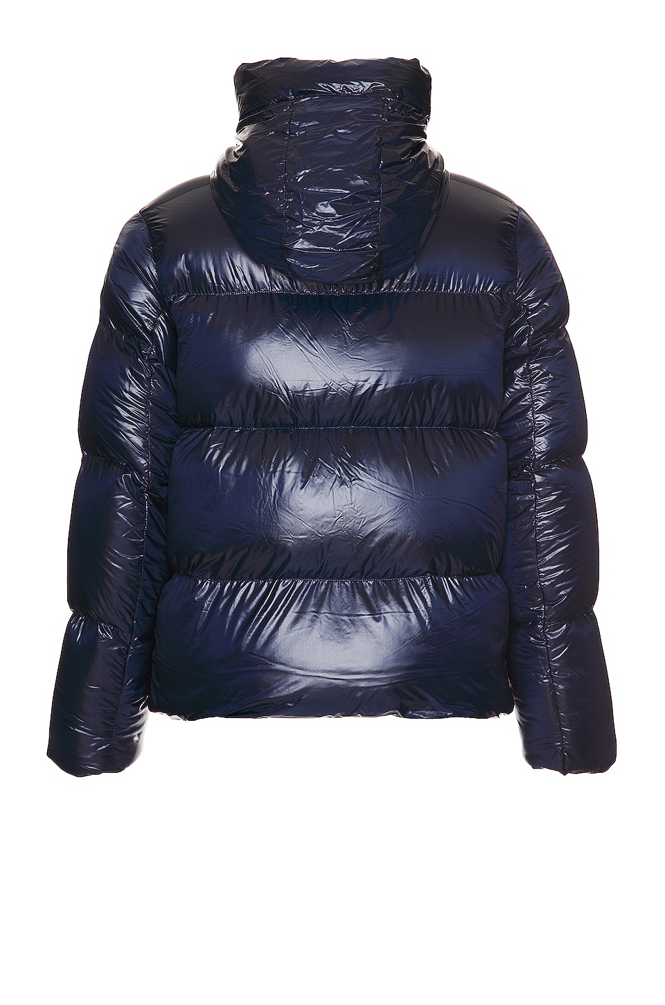 Canada Goose Crofton Puffer with Black Disk in Atlantic Navy