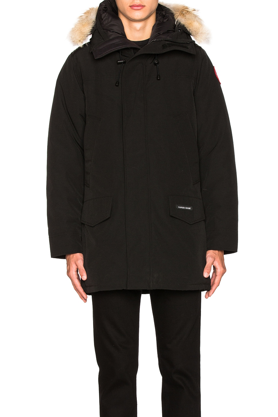 Canada Goose Langford Parka With Coyote Fur Trim en Black